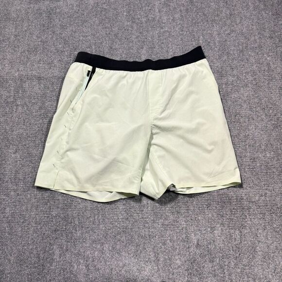 Ten Thousand Interval Shorts Mens XL Green Lined Running Gym Athletic 7" - Picture 1 of 11